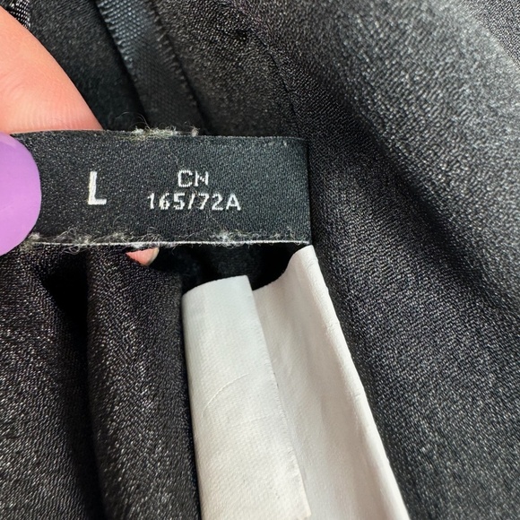 Rococo Pull On Floral Layered Midi Skirt Womens Size Large Black - Picture 4 of 8